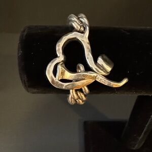 UNOde50 Flechazo Silver Heart Bracelet